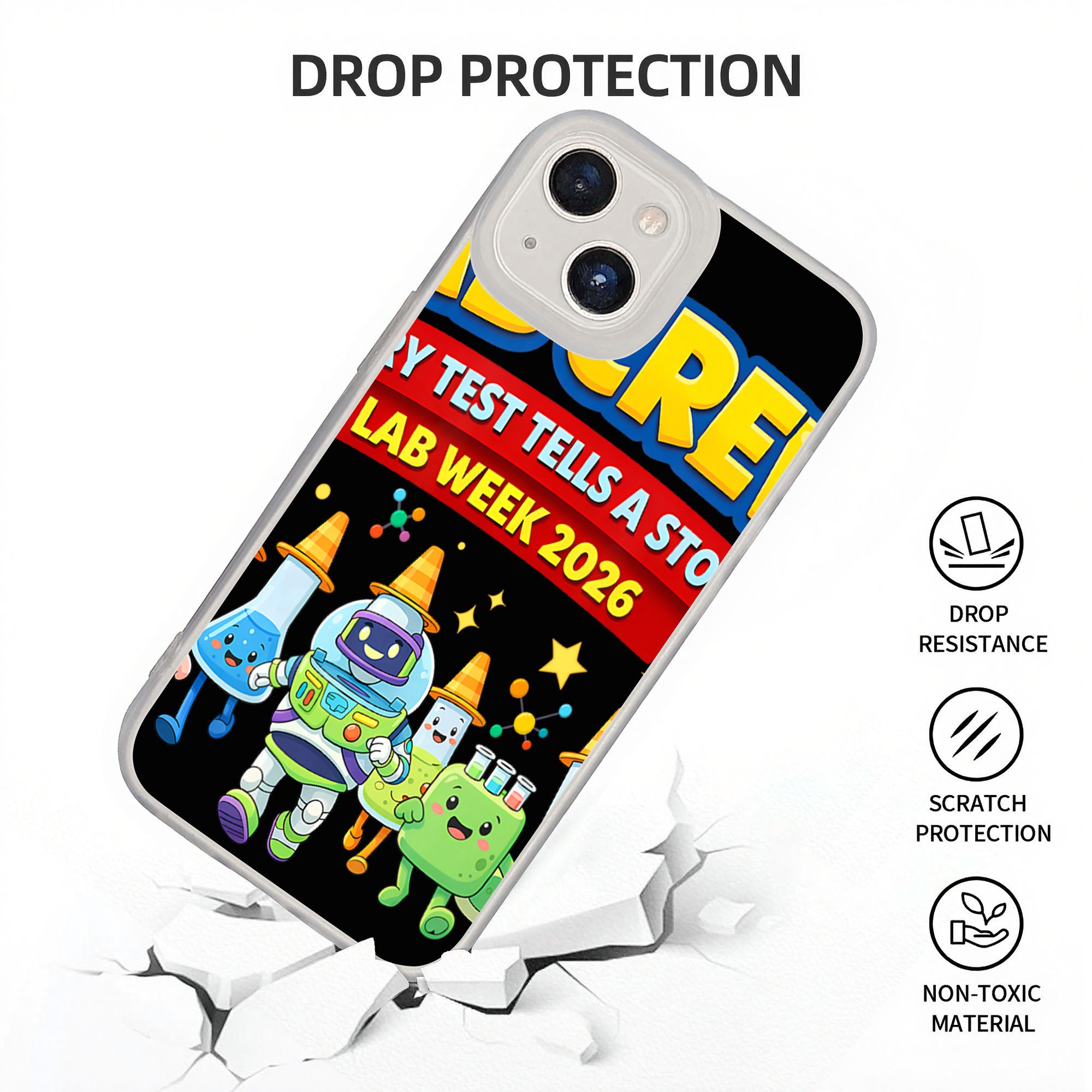 Medical Lab Week 2026 - Nova Capa de Celular Antichoque Armor