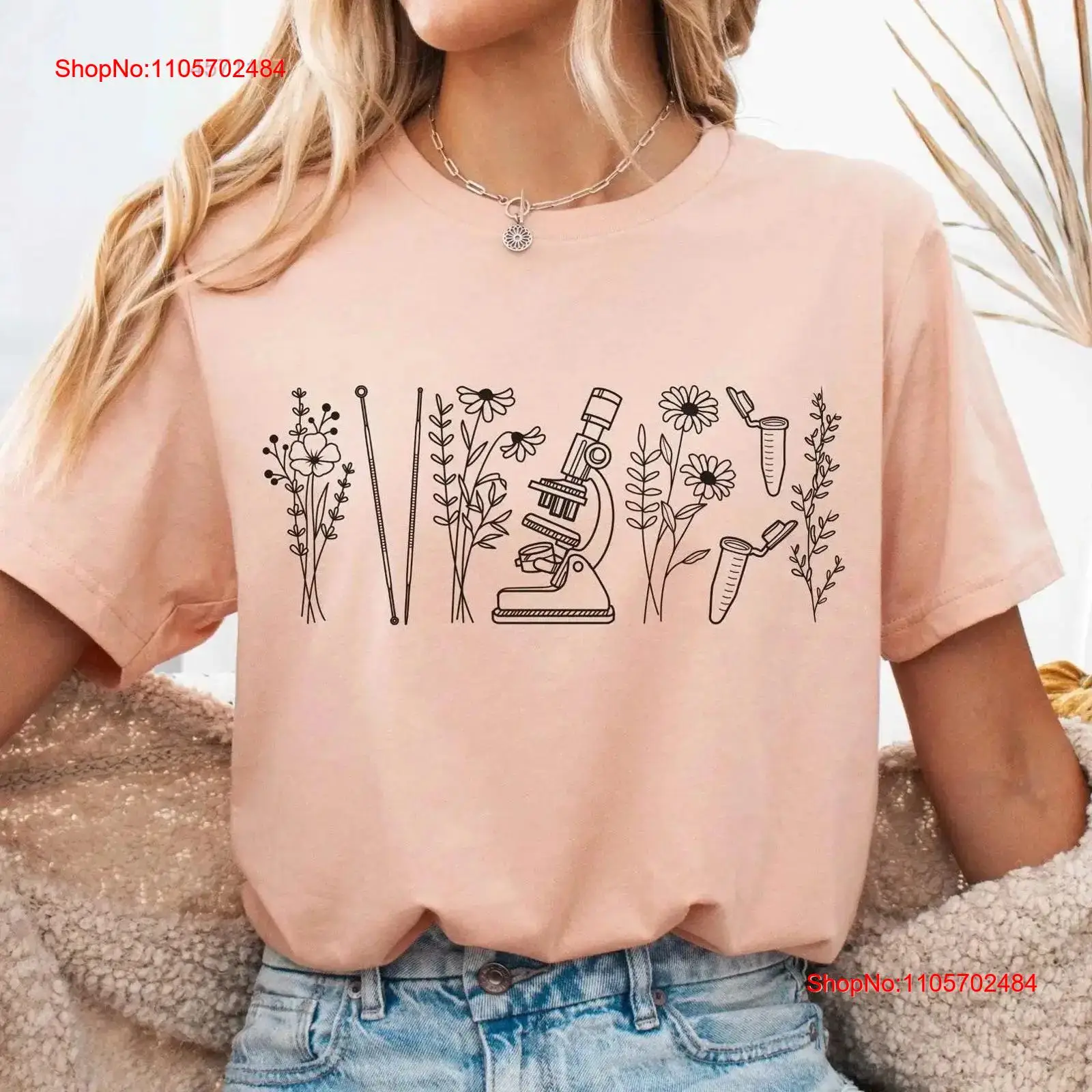 Medical Lab Technologist - Camiseta de Microbiologia para Professor(a) de