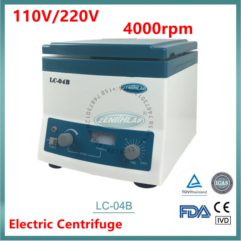 Medical Lab Kit - Centrífuga eletrônica digital nova LC-04B para