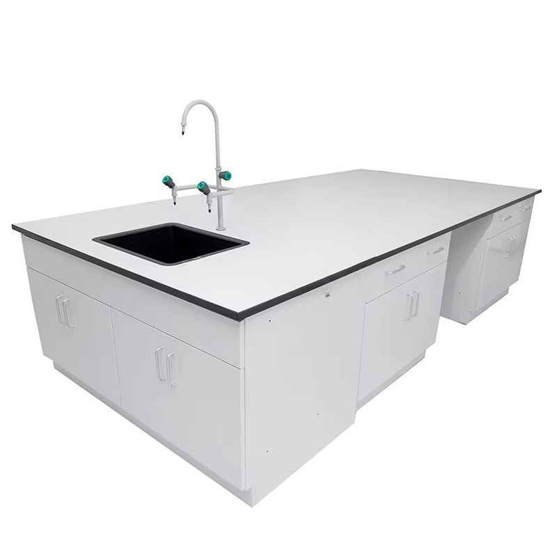 Medical Lab - Mesa Ilha para Laboratório Médico, Bancada