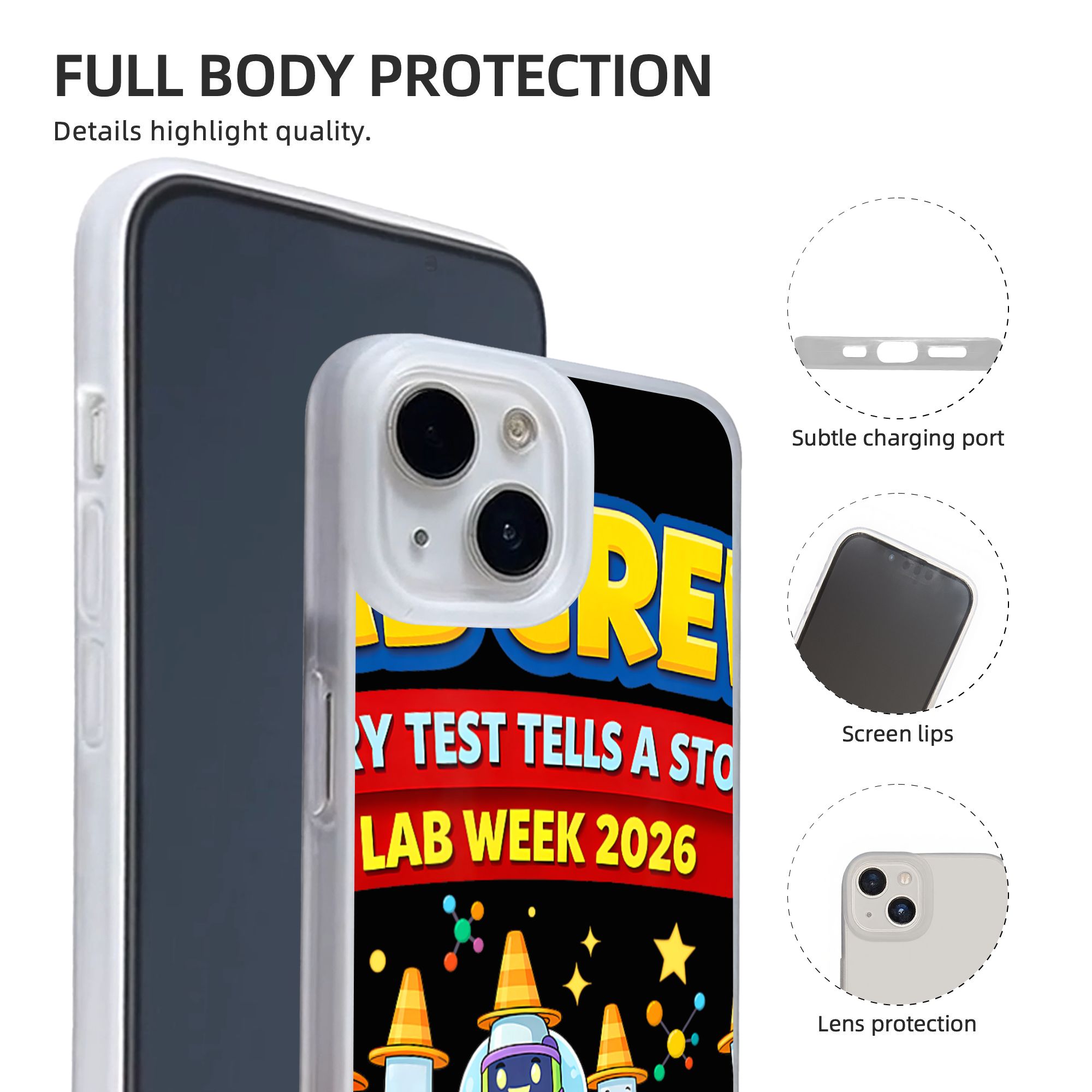 Nova Capa de Celular Antichoqu - Medical Lab Week 2026 avaliação e preço