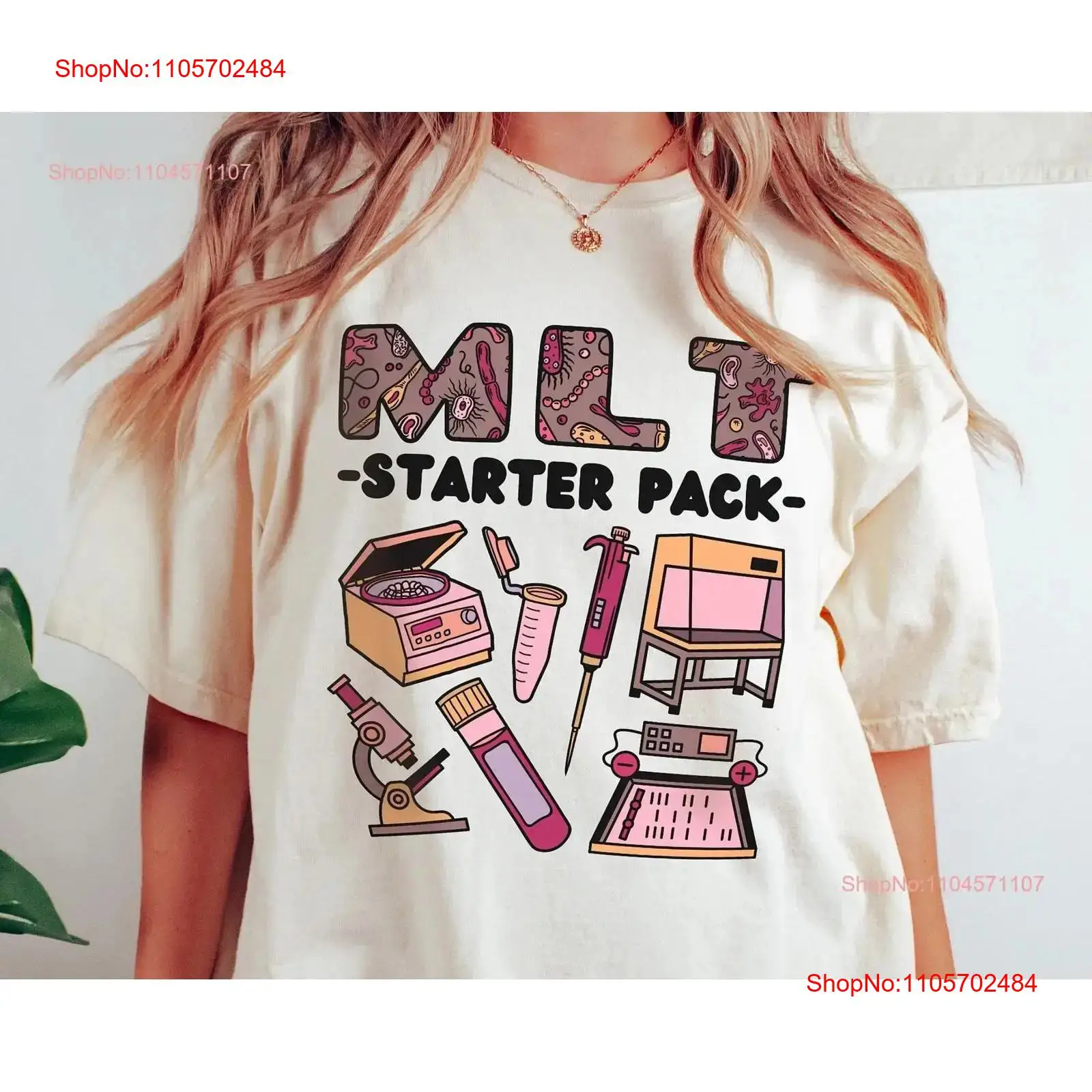 Camiseta MLT Engraçada para Té - Medical Lab Technologist avaliação e preço