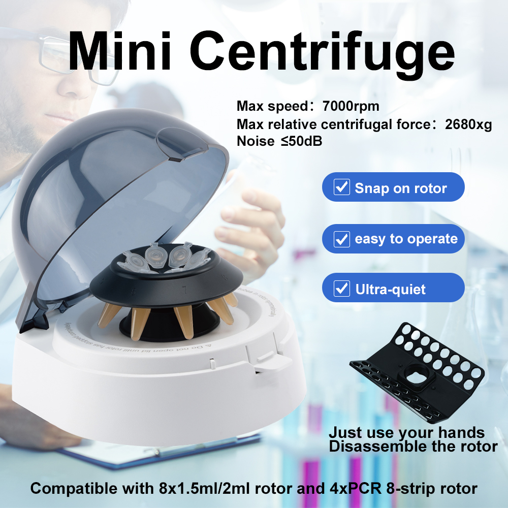 Mini centrífuga 7000rpm microc - Blood Collection Tube avaliação e preço