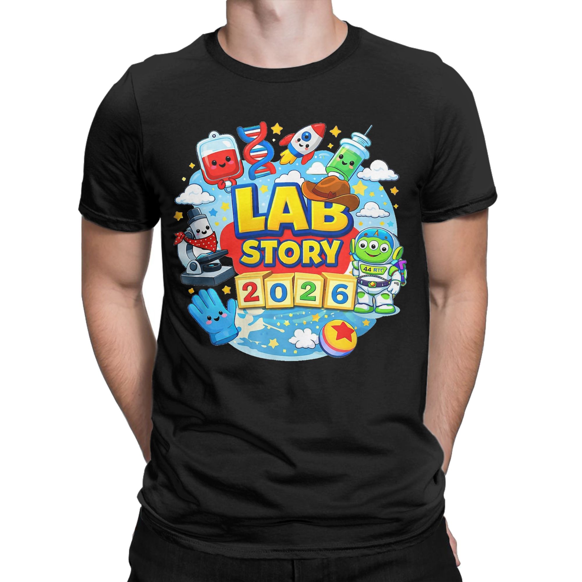 Camiseta Masculina de Algodão  - Medical Lab Week 2026 avaliação e preço