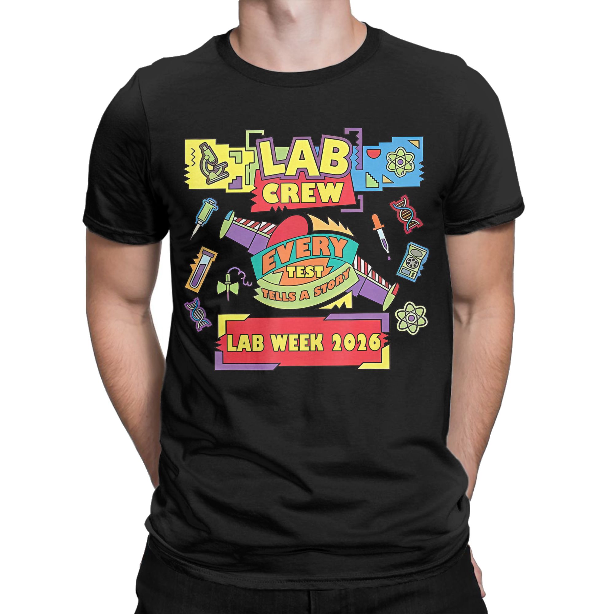 Camiseta Oversized para Homens - Medical Lab Week 2026 avaliação e preço