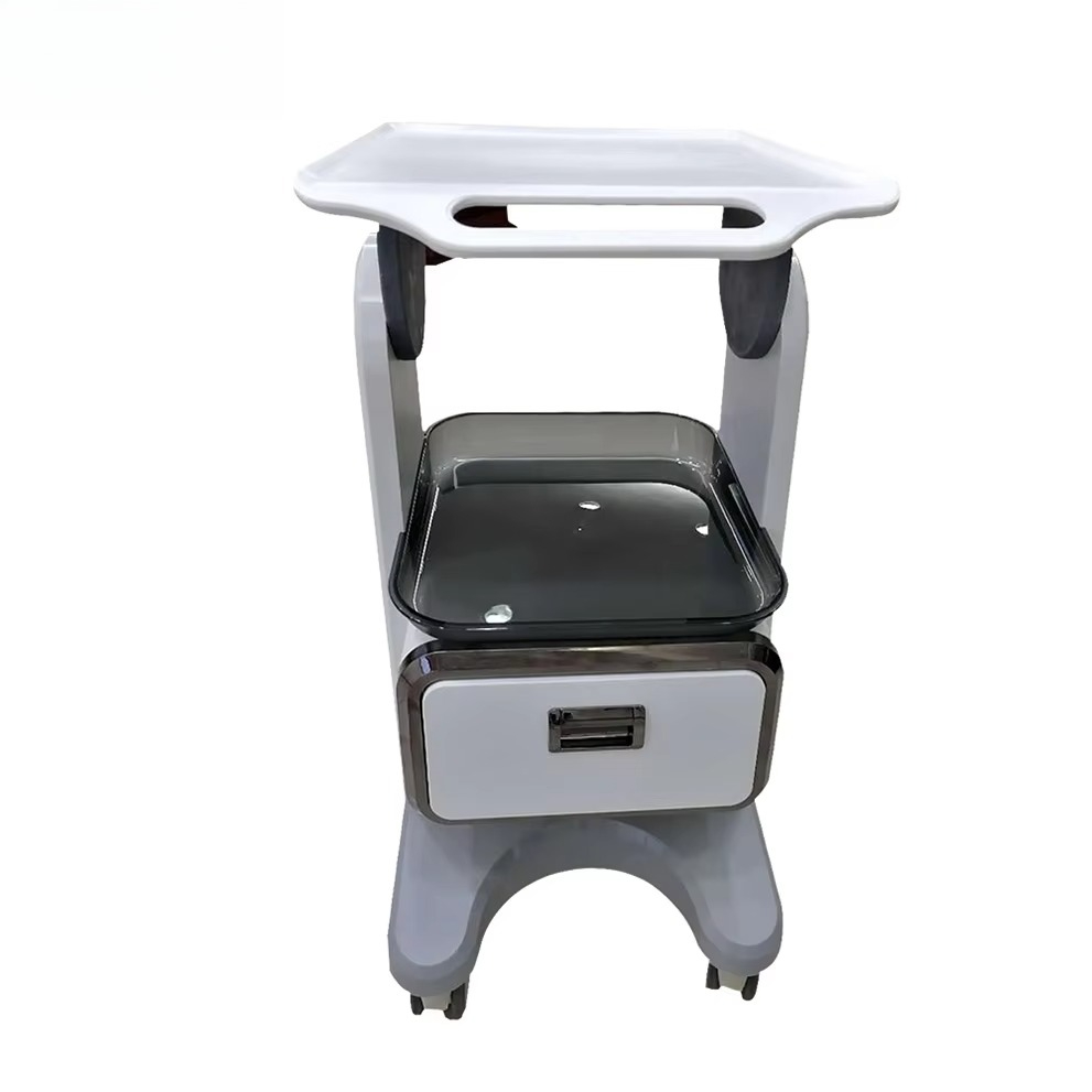 Carrinho móvel médico bandeja  - Medical Lab Officer avaliação e preço